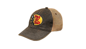 Black BUG-A-SALT Premium Mesh Trucker Hat