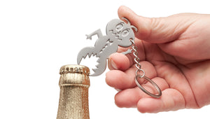 Mr pinch bottle opener keychain