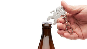 Mr pinch bottle opener keychain